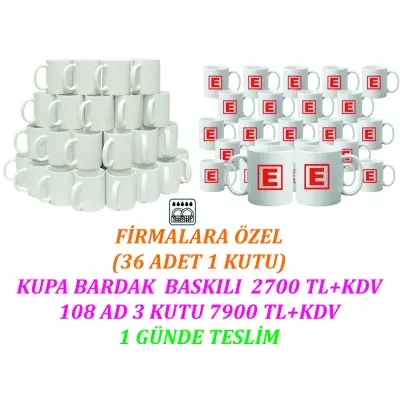 KUPA BARDAK (FİRMALARA ÖZEL BASKILI) 