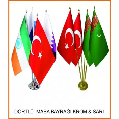 DÖRTLÜ MASA BAYRAĞI