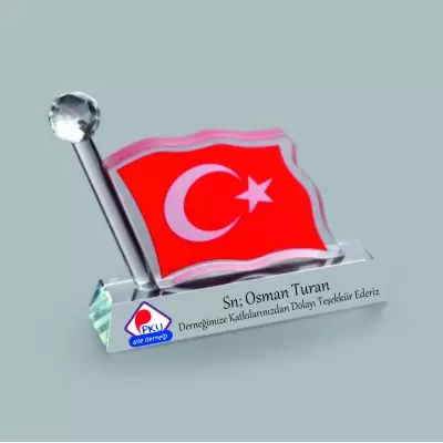 B236 BAYRAK PLAKET