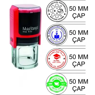 Sırdaş R50 kendinden mürekkepli yuvarlak kaşe 50 mm