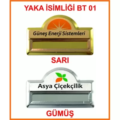 YAKA İSİMLİĞİ BT01